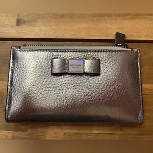 Kate Spade Silver Bow Small Wallet